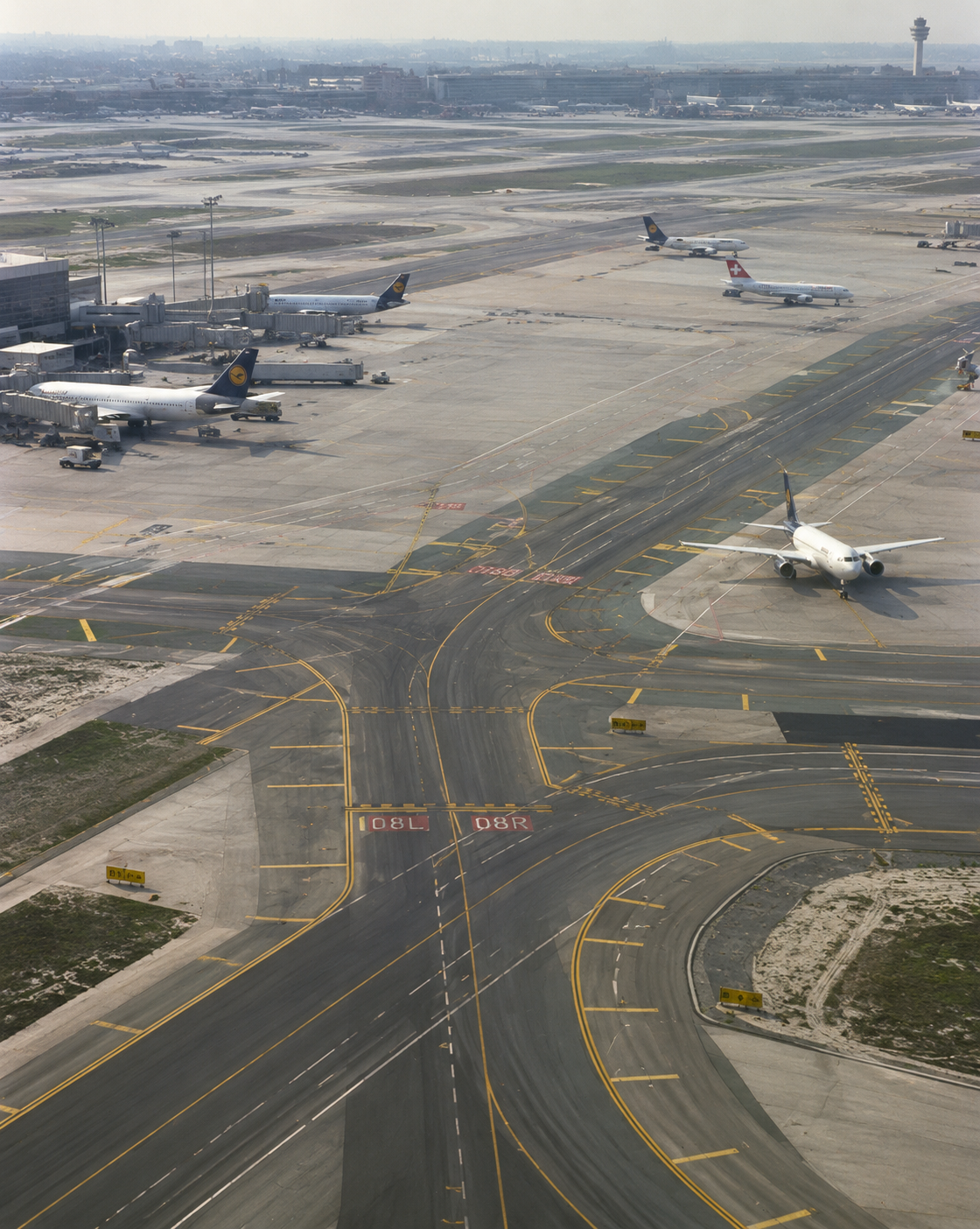 Indication at the airport